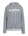 Baldinini Trend Man Sweatshirt Midnight Blue Size Xxl Cotton In Multi