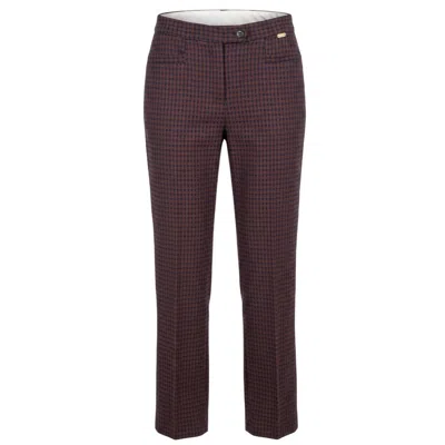 Baldinini Trend Red Polyester Women Pant In Brown