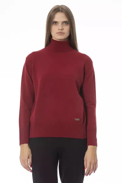 Baldinini Trend Red Wool Women Women's Sweater