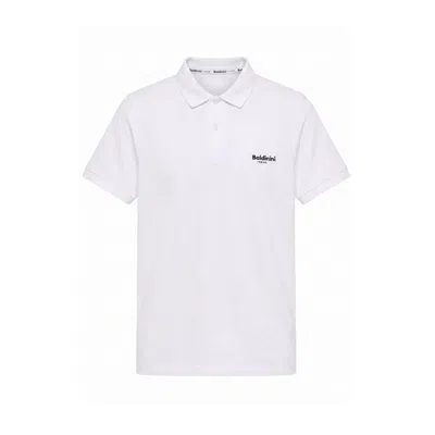 Baldinini Trend White Cotton Men Polo