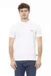 Baldinini Trend White Cotton Men Polo Shirt In White
