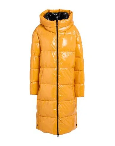Baldinini Trend Woman Puffer Marigold Size Xxl Nylon