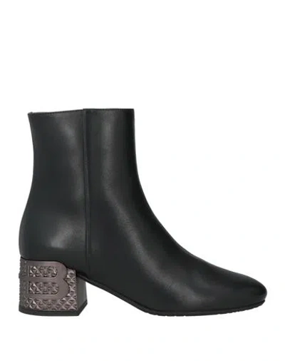 Baldinini Woman Ankle Boots Black Size 7.5 Calfskin
