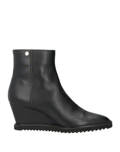 Baldinini Woman Ankle Boots Black Size 7.5 Leather