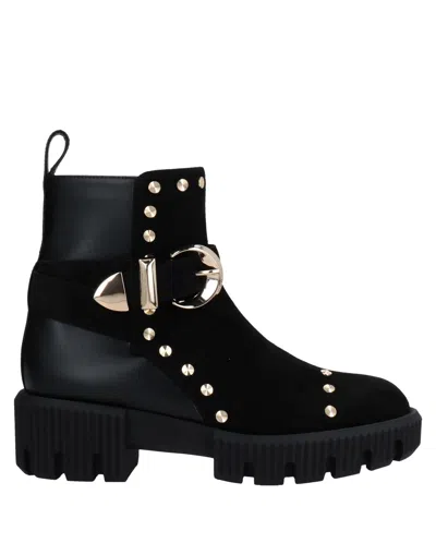 Baldinini Ankle Boots In Black