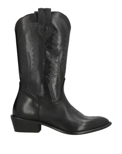 Baldinini Woman Boot Black Size 6 Calfskin