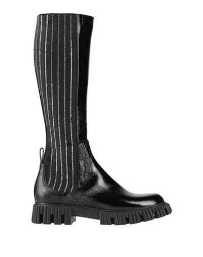 Baldinini Woman Boot Black Size 6 Leather