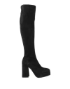 Baldinini Woman Boot Black Size 8 Leather In Black