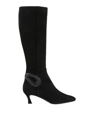 Baldinini Woman Boot Black Size 8 Leather