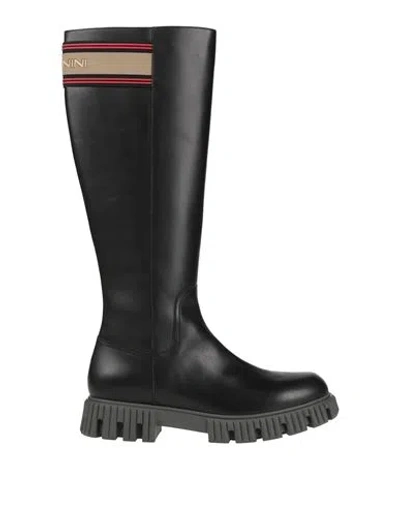 Baldinini Woman Boot Black Size 8.5 Leather