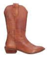 Baldinini Woman Boot Brown Size 6 Calfskin