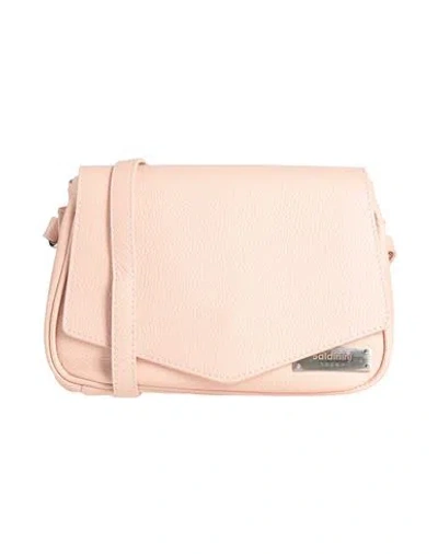 Baldinini Woman Cross-body Bag Light Pink Size - Leather