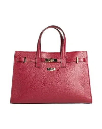 Baldinini Woman Handbag Burgundy Size - Leather In Red