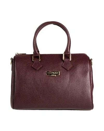 Baldinini Woman Handbag Burgundy Size - Leather In Red