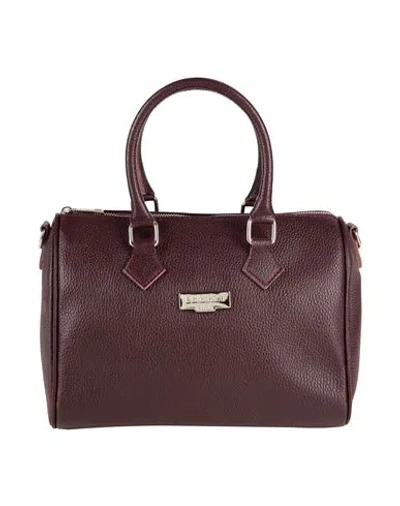 Baldinini Woman Handbag Burgundy Size - Leather In Red