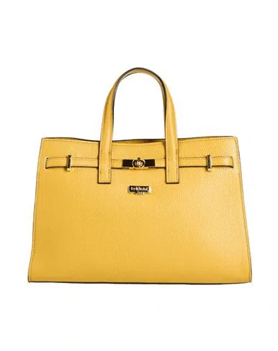 Baldinini Woman Handbag Mustard Size - Leather In Yellow