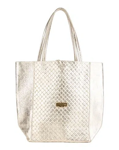 Baldinini Woman Handbag Platinum Size - Leather In Grey