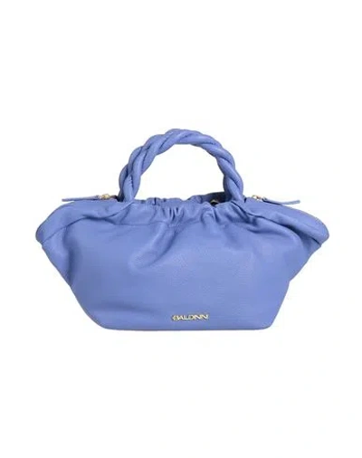 Baldinini Woman Handbag Purple Size - Cow Leather