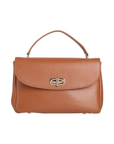 Baldinini Woman Handbag Tan Size - Leather In Brown