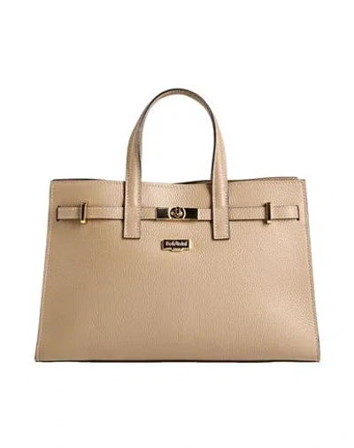 Baldinini Woman Handbag Taupe Size - Leather In Gray