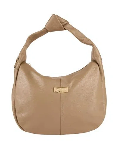 Baldinini Woman Handbag Taupe Size - Leather In Grey