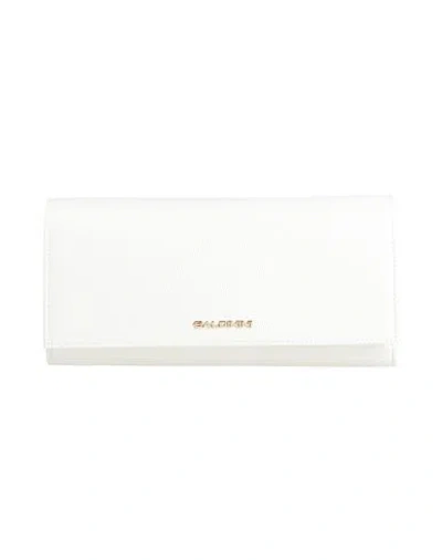 Baldinini Woman Handbag White Size - Calfskin In Brown