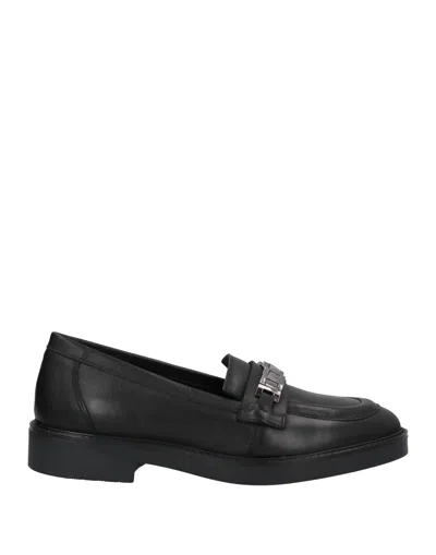 Baldinini Loafers In Black