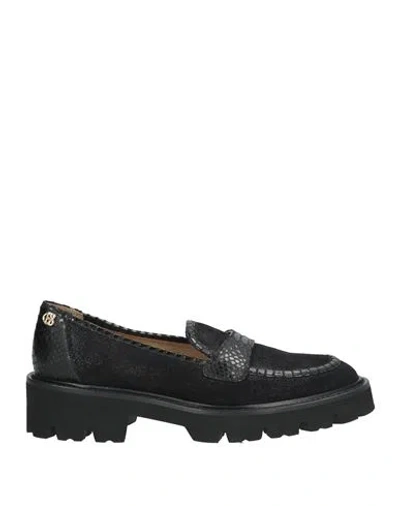 Baldinini Woman Loafers Black Size 8 Leather