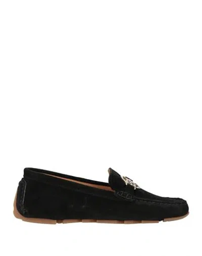 Baldinini Woman Loafers Black Size 8 Leather