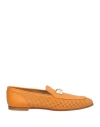 Baldinini Woman Loafers Mandarin Size 5.5 Leather