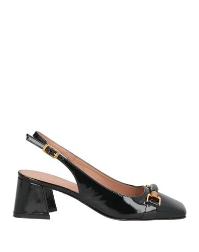 Baldinini Woman Pumps Black Size 6 Leather