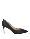 Baldinini Woman Pumps Black Size 11 Calfskin