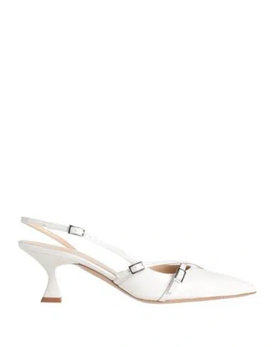 Baldinini Woman Pumps Off White Size 6 Leather