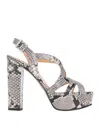 Baldinini Sandals In Grey