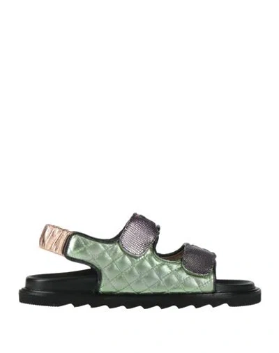 Baldinini Woman Sandals Pink Size 7.5 Leather