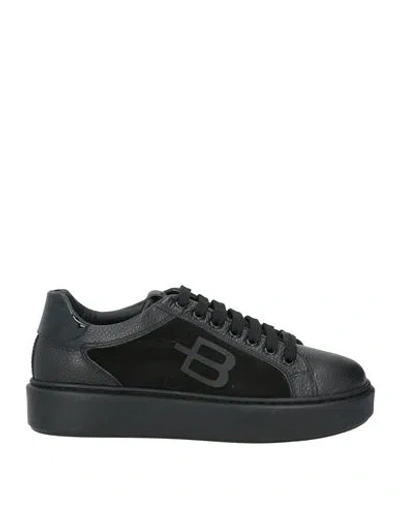 Baldinini Woman Sneakers Black Size 7 Calfskin