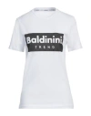 Baldinini Woman T-shirt White Size M Cotton