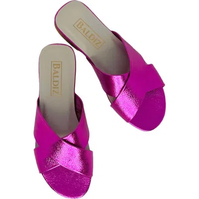 Baldiz Women's Kate Slide Sandal In Pink