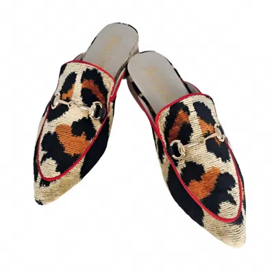 Baldiz Women's Olivia Slides In Cheetah In Multi