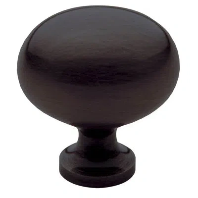 Baldwin 1 3/8" Length Oval Knob In Venetian Bronze