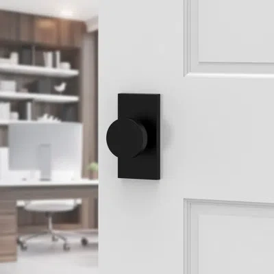 Baldwin 2.34375 X 2.56525 X Square In Satin Black