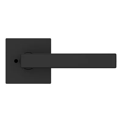 Baldwin 2.65625 H X 5.90625 W X 2.625 Privacy (bed & Bath) Door Lever In Polished Nickel