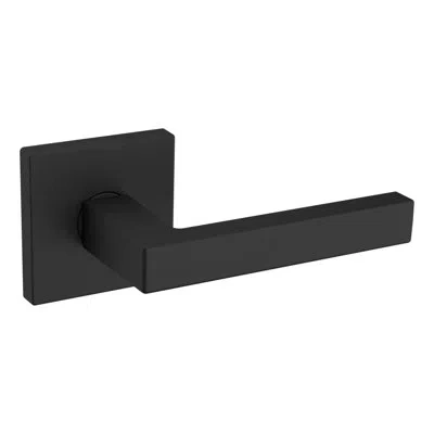 Baldwin 2.65625 H X 5.90625 W X 2.625 Privacy (bed & Bath) Door Lever In Satin Nickel