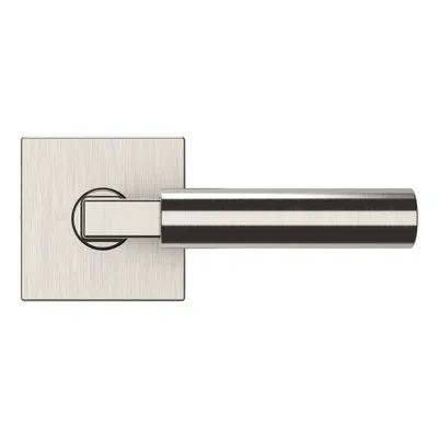 Baldwin 2.65625 H X 5.953125 W X 2.625 Passage (hall & Closet) Door Lever In Satin Nickel