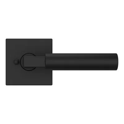 Baldwin 2.65625 H X 5.953125 W X 2.625 Privacy (bed & Bath) Door Lever In Polished Nickel