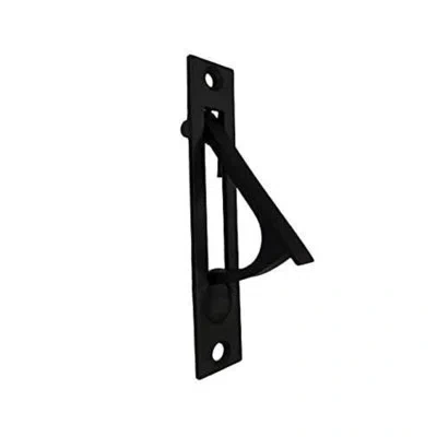 Baldwin 3/4 Inch X 3-7/8 Inch Solid Brass Edge Pull, Lot Of 8 In Satin Black