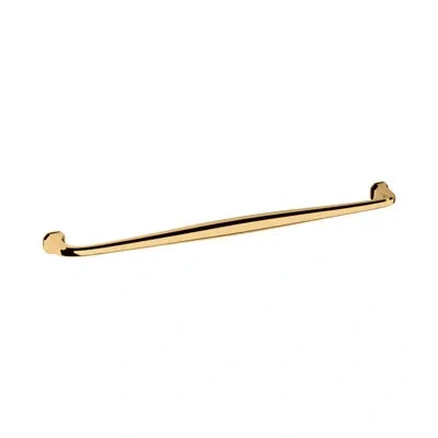 Baldwin 4365 Severin Fayerman B Appliance Pull, 18" Ctc In Non-lacquered Brass