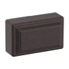 Baldwin 4425 Rectangle Raised Knob In Multi