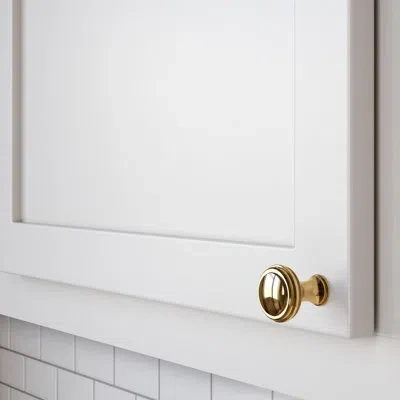 Baldwin 4454 Severin Fayerman Collection C Knob In Non-lacquered Brass