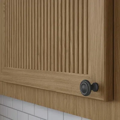 Baldwin 4490 Dominion Knob In Satin Black